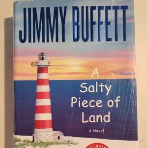 A Salty Piece of Land by Jimmy Buffett, hardback